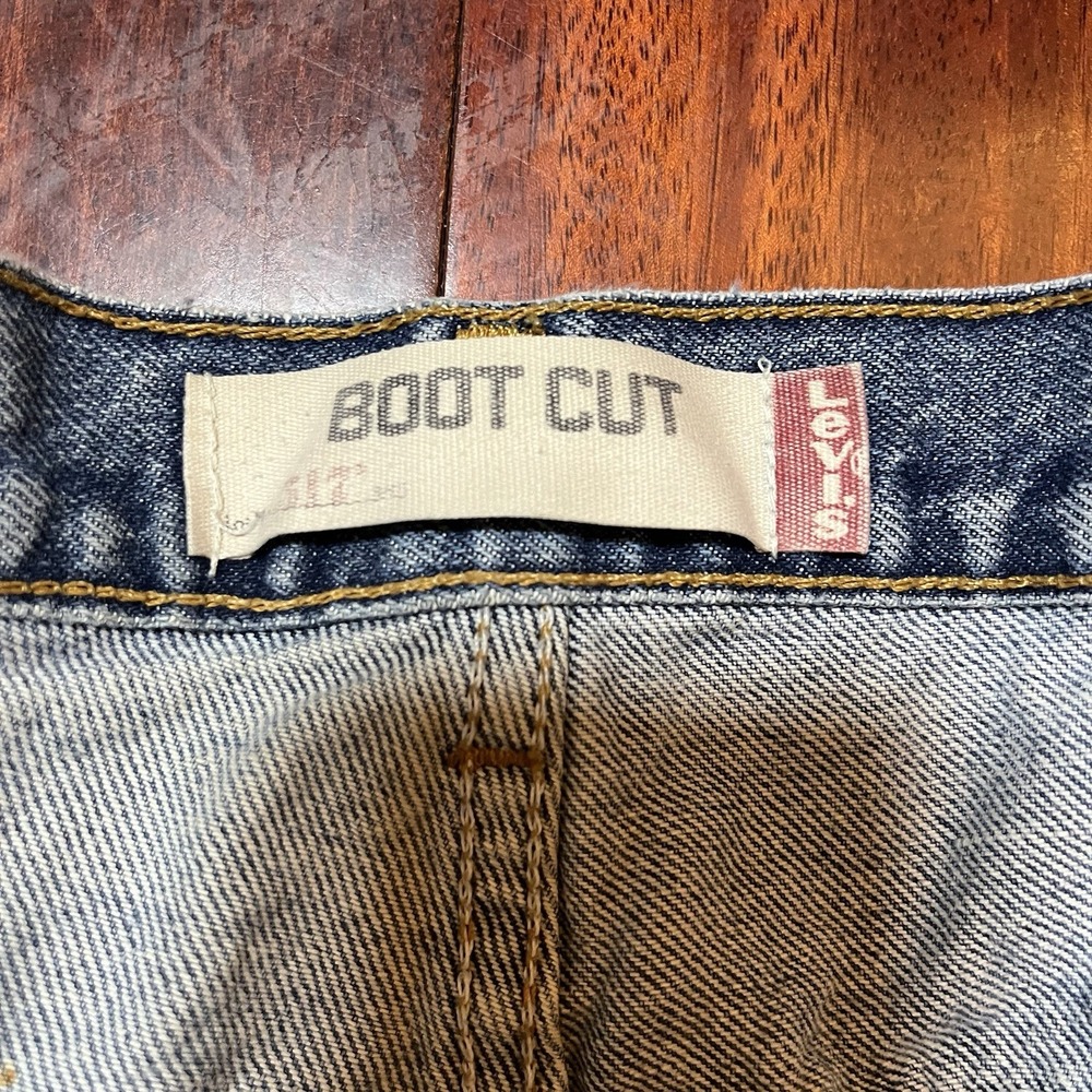 Vintage Levis Jeans Mens 42x32 517 Bootcut Blue Medium Wash Grunge True To Size